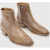 John Varvatos Ludlow Retro Zip Boot Tan