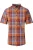 Redmond Casual Overhemd Korte mouw oranje