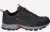 Hi-Tec Auckland Lite Lederen Heren Wandelschoenen In Grafietgrijs/Donkerrood