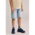 WE Fashion denim loose short light blue denim
