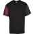 Urban Classics Heren Colour Block Organic Oversized T-shirt (Zwart)