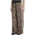 Adidas Satin Snake Print Wide Leg Track Joggers Broeken Dames – Beige –