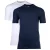 HOM Shirt  blauw / wit