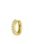 Lucardi Piercings ‘Helix’  goud / transparant