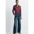 Mango blouse – donkerpaars