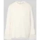 comma blouse met volantmouwen