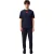 Boss Hadiko-joggingbroek voor heren met trekkoord in de taille (Donkerblauw)