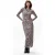 Catwalk Junkie Mesh Zebra Dress Sand