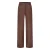 gardeur straight regular waist broek bruin