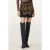 AllSaints Jamilia Emb Skirt Black/gold