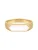 Glanzstücke München Ring  goudgeel / wit