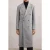 Reiss Ls Db Oversized Overcoat Grey