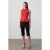 Aansluitende Mouwloze Peplum Blouse