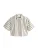 Next Blouse  ecru / chocoladebruin