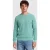 GANT Waffle Knit Sweater Muted Turquoise