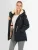 Navahoo Ireliaa Dames Parka – Windafstotende winterjas met teddyvoering en capuchon – Navy