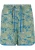 Just Rhyse Broek ‘Waikiki’  royal blue/koningsblauw / pastelgroen / wit