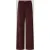 Emme High waist broek met corduroy structuur