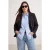 Trendyol Curve Dames Zwart Gestreept Lang Getailleerd Grote maten Blazers