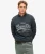Sweatshirt met Klassiek Vintage Logoprint Blauw