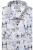 Marvelis Comfort Fit Overhemd Korte mouw blauw/wit