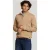 River Woods Custom Fit Wool-cashmere Sweater Biscuit Mix Brown