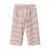 Mango Kids gestreepte casual broek rood met textuur