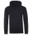 BOSS Tonal Logo Garment Dyed Duurzame Hoodie – Zwart