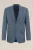 WE Fashion – Heren slim fit blazer – Slim Fit – Marineblauw –