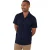 Threadbare Heren Geborduurd Korte Mouwen Shirt (Marineblauw)