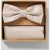 Prince Bowtie Strik en pochet in een set van pure zijde