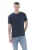 Mey T-Shirt ronde hals yacht blue, Effen