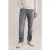 We Fashion 5-pocket Mid Waist Grey
