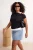 Trendyol Curve Dames Zwart Effen Mouwloos Getailleerd Grote maten Blouses