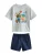 Next Set  blauw / navy / geel / grijs