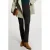 Morgan slim regular waist casual broek zwart