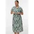 VERO MODA CURVE blousejurk groen