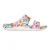 Skechers Dames Bloemige Arch Fit Slippers (Wit/Multi-kleurig)
