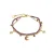 Luxenter Armband met Roze Kristal 18k goud afwerking – Ethal