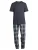 SCHIESSER Pyjama kort ‘Night & Home’  donkerblauw