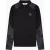 CRUYFF Striker 1/4 Zip Top Black/gold