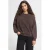 ICHI trui met borduursels – bruin