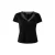 V-hals Geborduurd T-shirt Dames Mexx