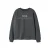 LMTD sweater met tekst – grijs