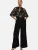 love & roses Jumpsuit  goud / zwart