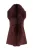 Dames Bordeaux Toscana Shearling Nappa Leren Schapenvacht Gilet – Parkes