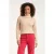 Smashed Lemon 24628 gebreid top met gevlochten structuur |