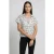 Karl Lagerfeld Scribble Aop Cotton Voile Blouse