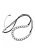 NAEMI Ketting  zwart / zilver