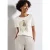 Street One Dames Zacht shirt met print in Wit